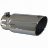 MBRP Angled Rolled Edge Single Wall Exhaust Tip (4" Inlet, 5" Outlet) T5051 MBRP Angled Rolled Edge Single Wall Exhaust Tip (4" Inlet, 5" Outlet) T5051