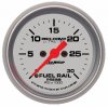Auto Meter Ultra-Lite Series Fuel Rail Pressure Gauge 4393 Auto Meter Ultra-Lite Series Fuel Rail Pressure Gauge 4393