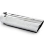 MBRP 18" Diesel Exhaust Tip Universal Tip 5" O.D., Angled Rolled End, 4" inlet 18" in length, T304 MBRP 18" Diesel Exhaust Tip Universal Tip 5" O.D., Angled Rolled End, 4" inlet 18" in length, T304